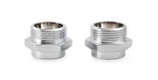 Fuel Line Kit with Gauge & Fittings - Chrome image 6