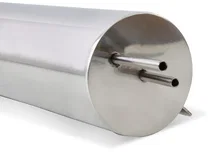 Overflow Tank - 3 Inch Diameter 10" Height Polished Stainless Steel image 5