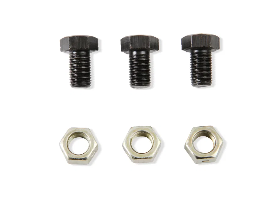 Torque Converter To Flexplate Bolts - 3/8-24 x 5/8 Inch - 3 Per Set for Chevrolet