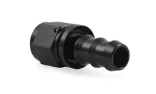 10 AN Straight Push-On Hose Ends - Black image 8