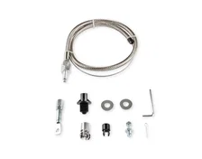 Throttle Cable Kit - Stainless Steel Braided image 2