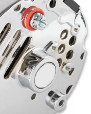 Chrome Alternator Late GM-Delco 80 Amp image 6