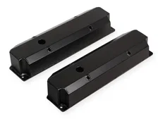 Fabricated Aluminum Valve Covers - Black Finish for Chrysler image 2