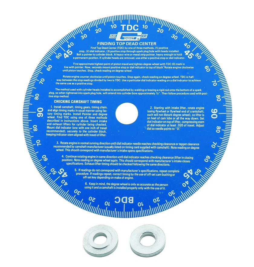 Cam Degree Wheel