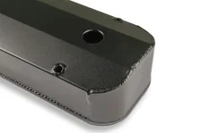 Fabricated Aluminum Valve Covers - Black Finish image 3