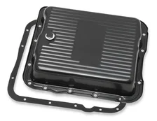 Transmission Oil Pan - Black Steel image 1