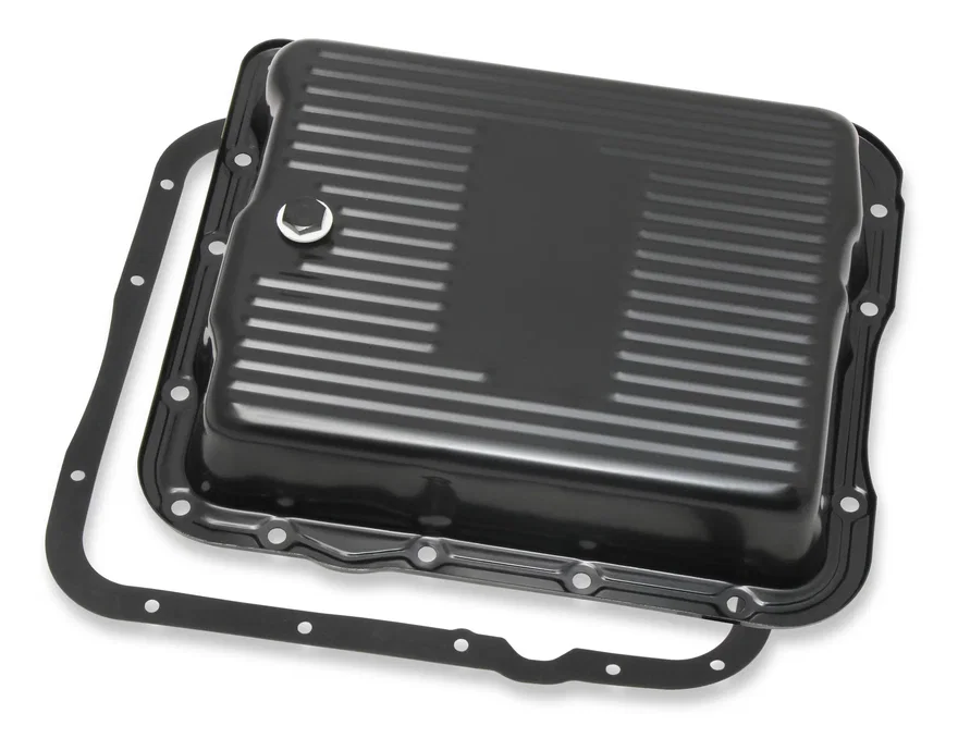 Transmission Oil Pan - Black Steel