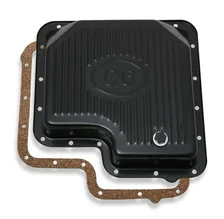 Transmission Oil Pan - Black Steel image 1