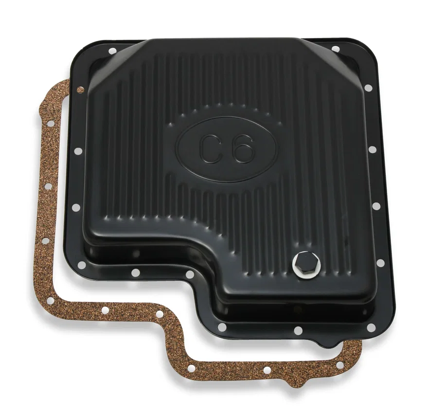 Transmission Oil Pan - Black Steel