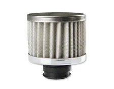 Chrome Valve Cover Breather - Push On Style image 3