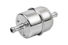 Chrome Fuel Filter - Fits 5/16 Inch Hose image 2