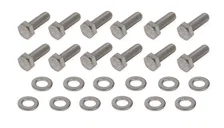 Rear Cover Bolt Set - Stainless Steel image 1
