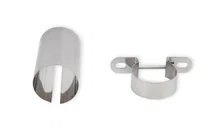 Chrome Coil Holder Bracket with Bolt - Horizontal  Mount image 2