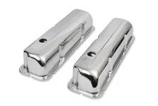 Chrome Valve Covers with Baffle image 3