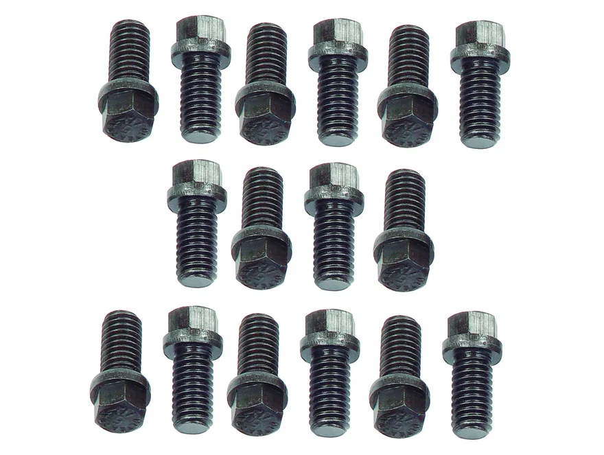 Header Bolts - 3/8-16 x 3/4 Inch Hex Head - Set of 16