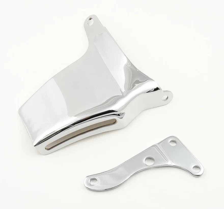 Alternator Brackets - Chrome