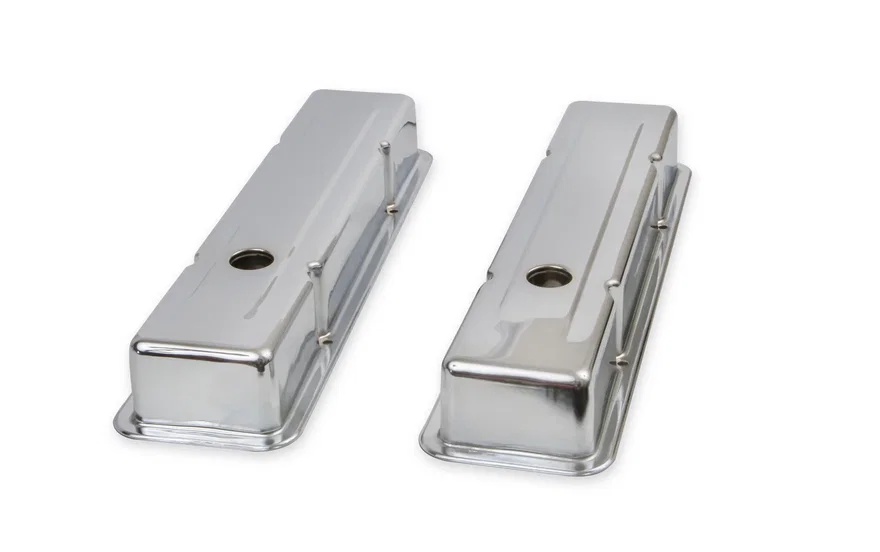 Chrome Valve Covers - Dual Cap Holes