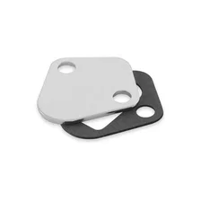 Fuel Pump Block Off Plate - Chrome image 1