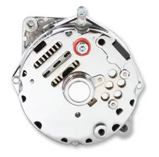 Chrome Alternator-Early GM Delco 80 Amp image 5