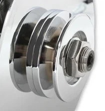 Chrome Alternator-Ford 80 Amp image 5
