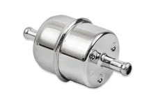 Chrome Fuel Filter - Fits 5/16 Inch Hose image 3