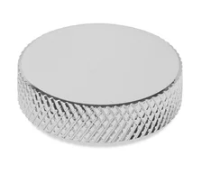 Air Cleaner Nut - 1/4-10 - Chrome Steel, Knurled image 1
