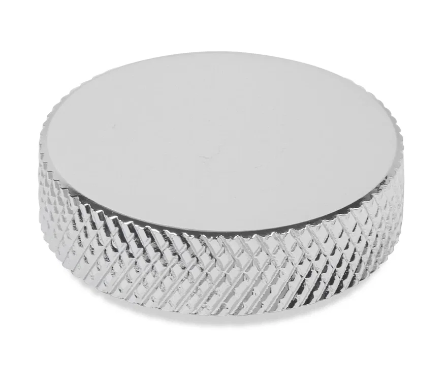 Air Cleaner Nut - 1/4-10 - Chrome Steel, Knurled