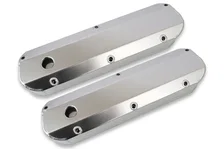 Fabricated Aluminum Valve Covers - Silver image 2