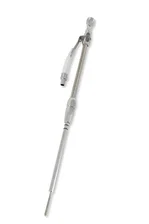 Engine Oil Dipstick & Tube - Braided Stainless Steel image 2
