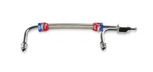 Adjustable Fuel Line with Red and Blue Hose Ends image 3
