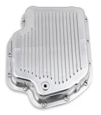 Transmission Oil Pan - Polished Aluminum image 3
