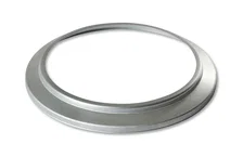Air Cleaner - 6-1/2 Inch Diameter, 2-7/16 Inch Tall - Chrome image 4