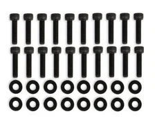 Fabricated Valve Cover Hardware - Black image 1