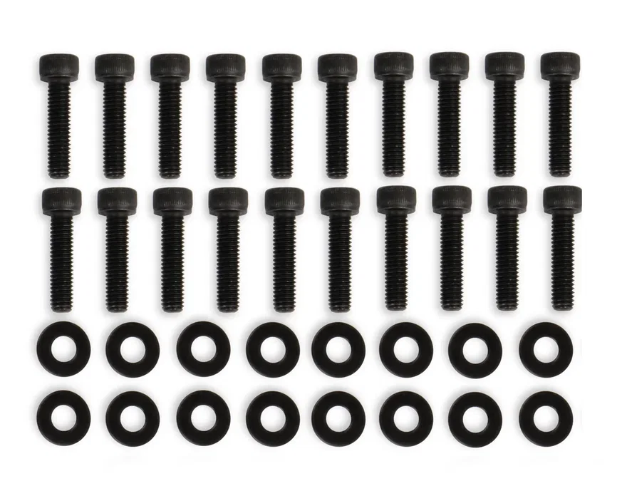 Fabricated Valve Cover Hardware - Black