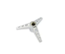 Air Cleaner Wing Nut - Tri-Bar - Chrome image 3