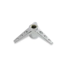 Air Cleaner Wing Nut - Tri-Bar - Chrome image 4