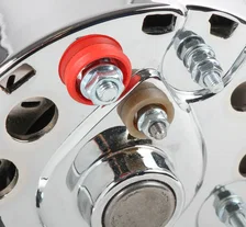 Chrome Alternator-Ford 80 Amp image 6