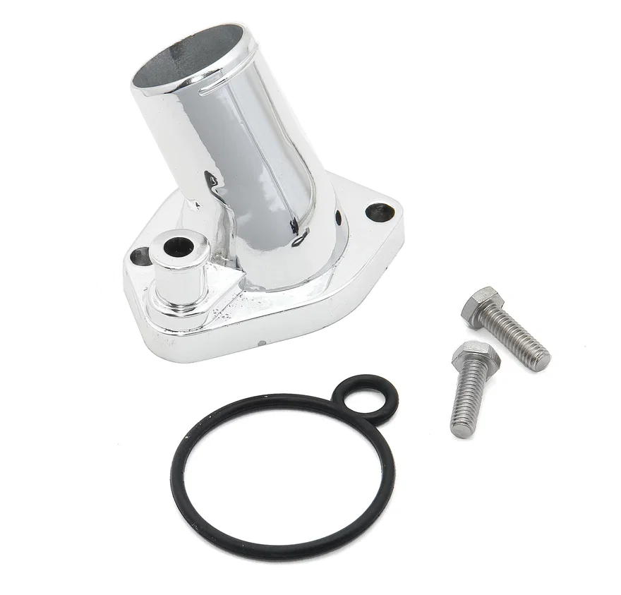 O-Ring Style Chrome Water Neck - 45 Degree