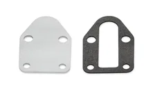 Fuel Pump Block Off Plate - Chrome image 2