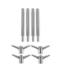 Valve Cover Y Wing Bolts - Chrome Plated - 4 pack image 2