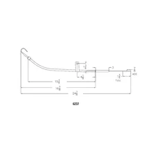 Engine Oil Dipstick & Tube - Chrome image 7