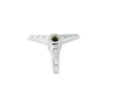 Air Cleaner Wing Nut - Tri-Bar - Chrome image 5