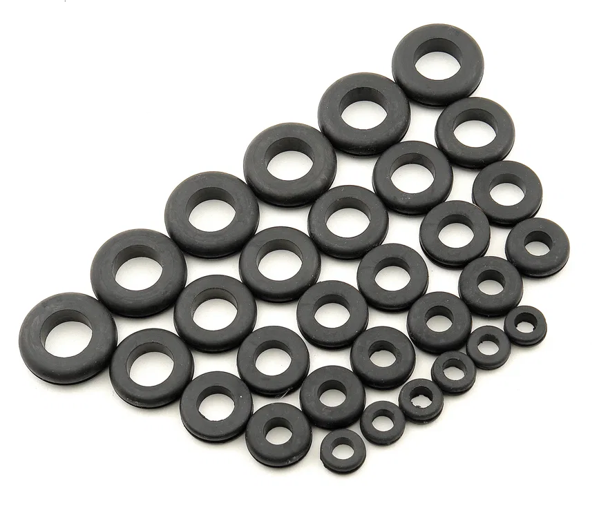 Grommet Assortment - Rubber - Package Of 30
