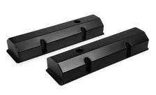 Fabricated Aluminum Valve Covers - Black Finish image 2
