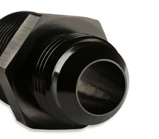 Straight -6 AN To 3/8 Inch NPT Adapter - Black image 2