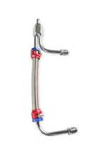 Adjustable Fuel Line with Red and Blue Hose Ends image 2