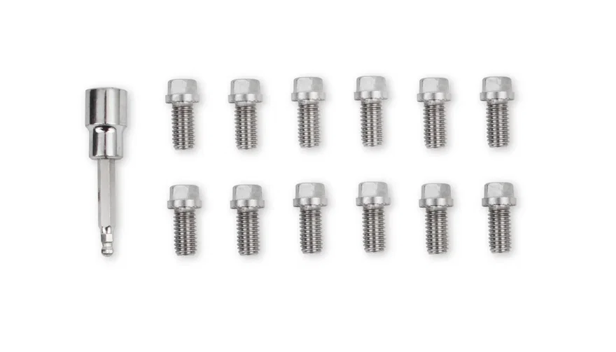 Headlock Locking Header Bolts - 3/8-16 x 3/4 Inch - Set of 12