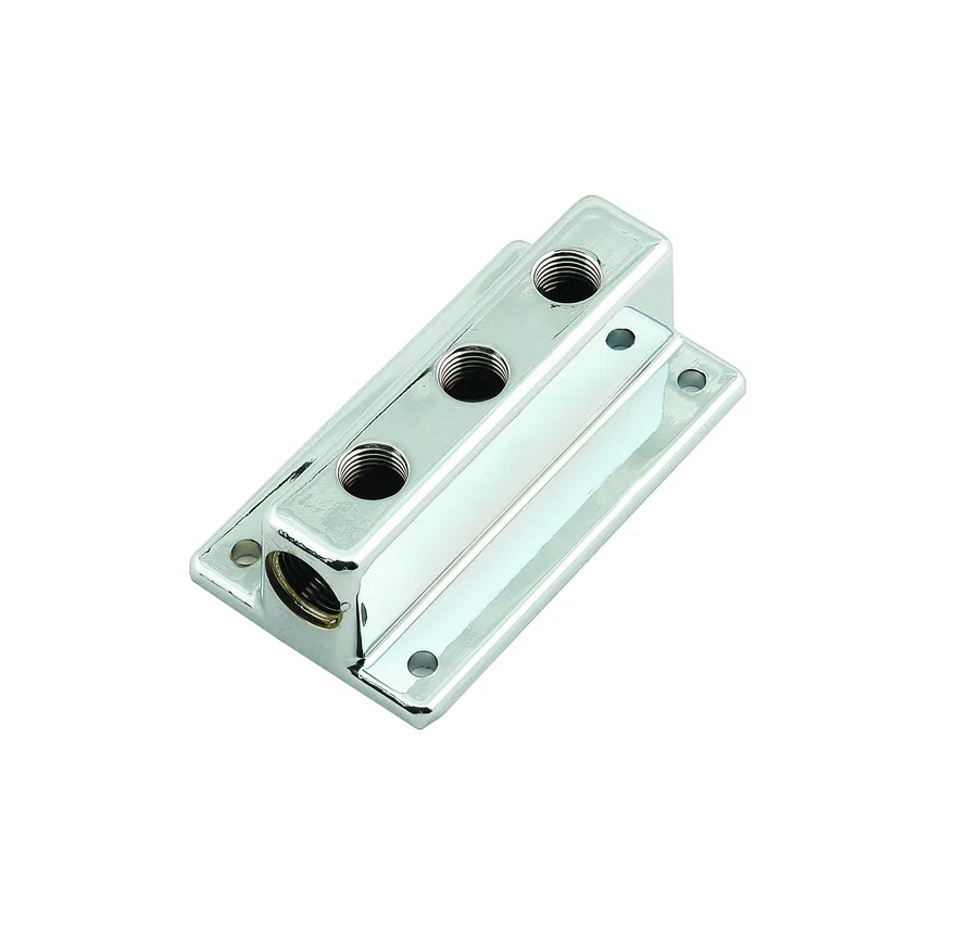 Tee Style Fuel Block with 3 Outlets