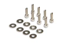 Fabricated Aluminum Valve Covers - Silver Finish image 4