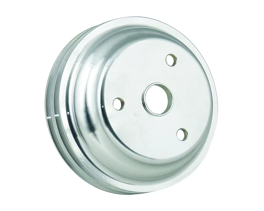 Crank Pulley - Aluminum - Double Groove